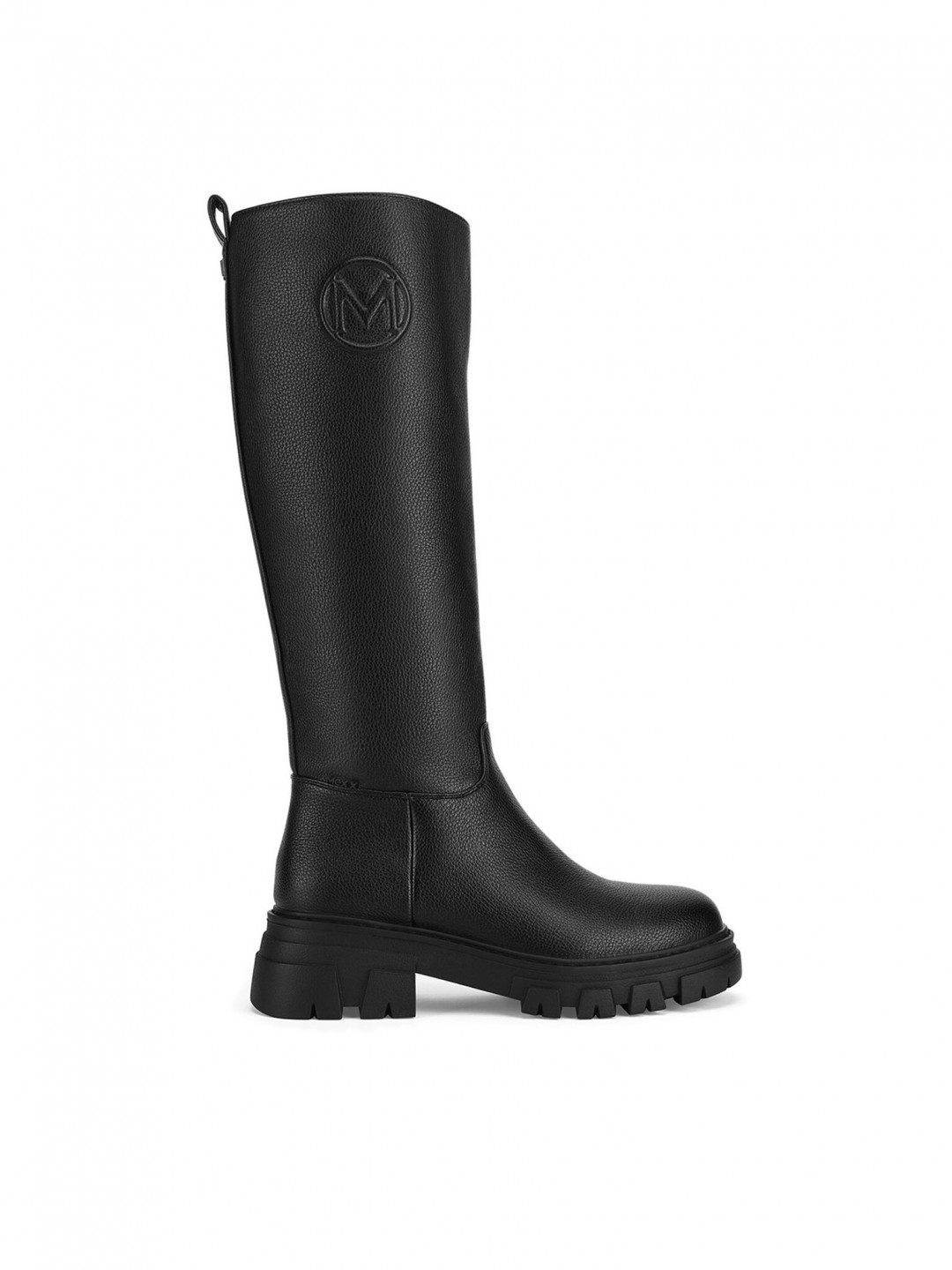 MEXX Kozačky ve vojenském stylu MI001805143W Černá